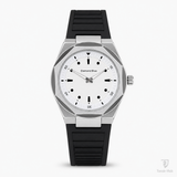 All Black Slim Arabic Magnet Strap Watch