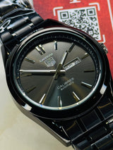 Silver White Carrera Day Date Chain Strapped Watch