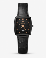 The Sovereign Tonneau | Executive Leather Strap Watch