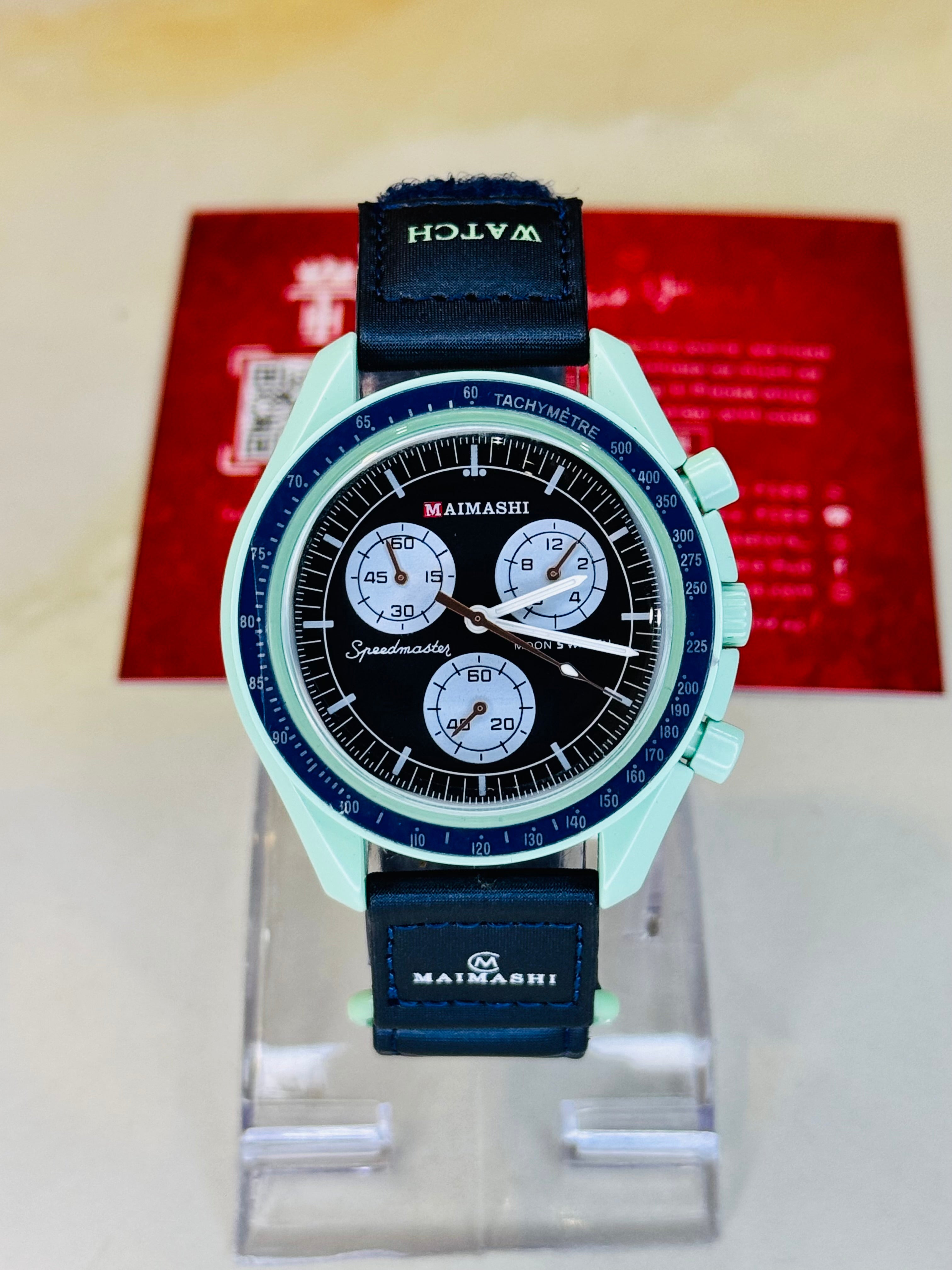 Velcro Space Chronograph Watch