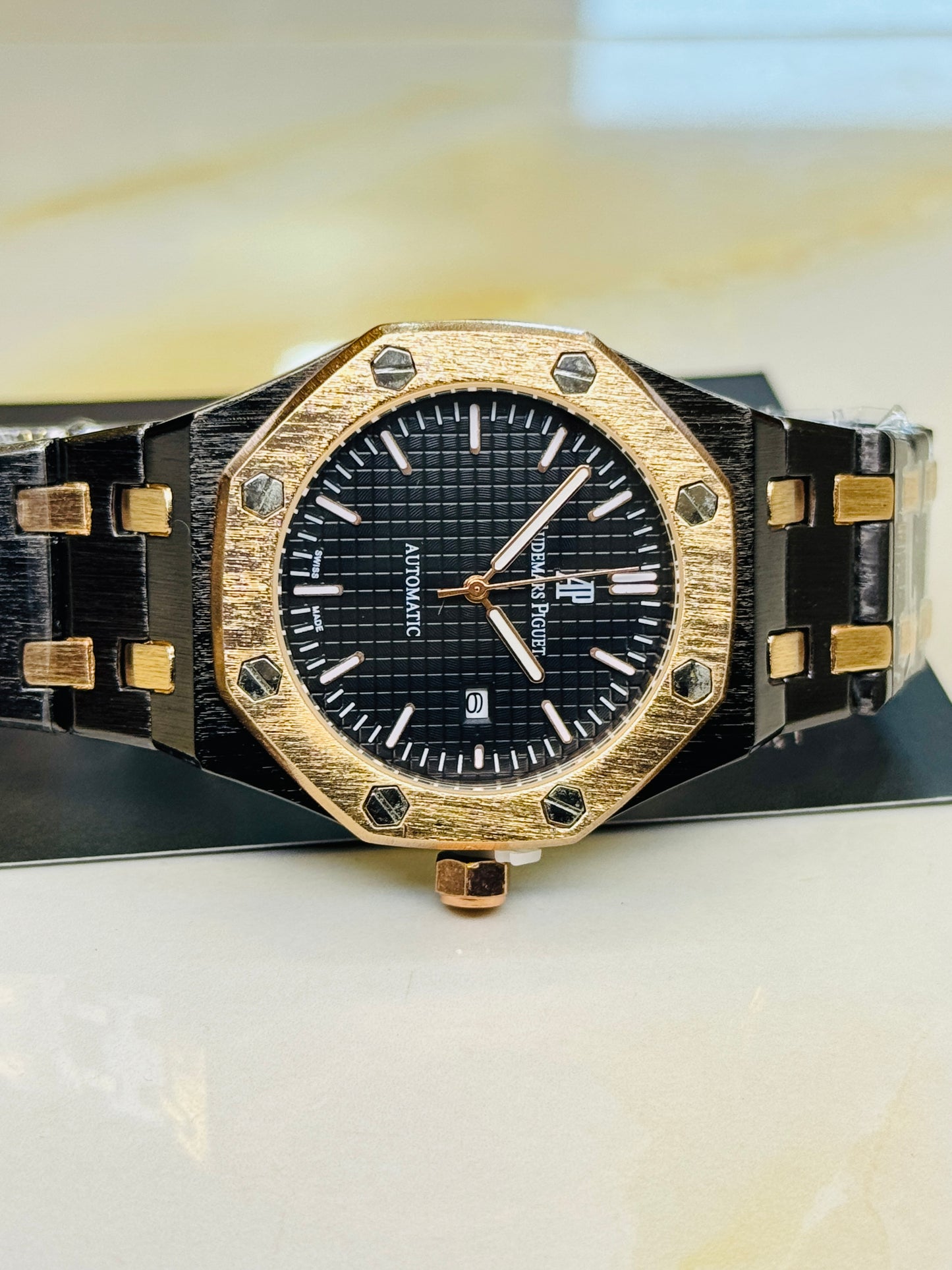 Black Copper AP Quartz Watch