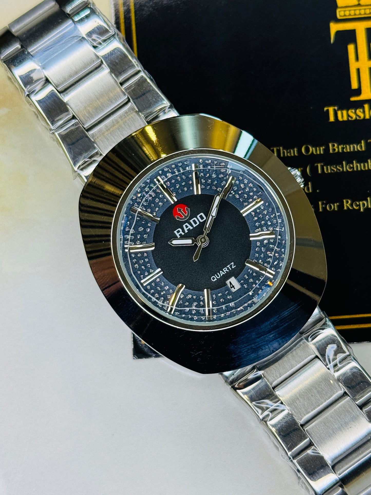 DiaStar Silver Rado Quartz Watch