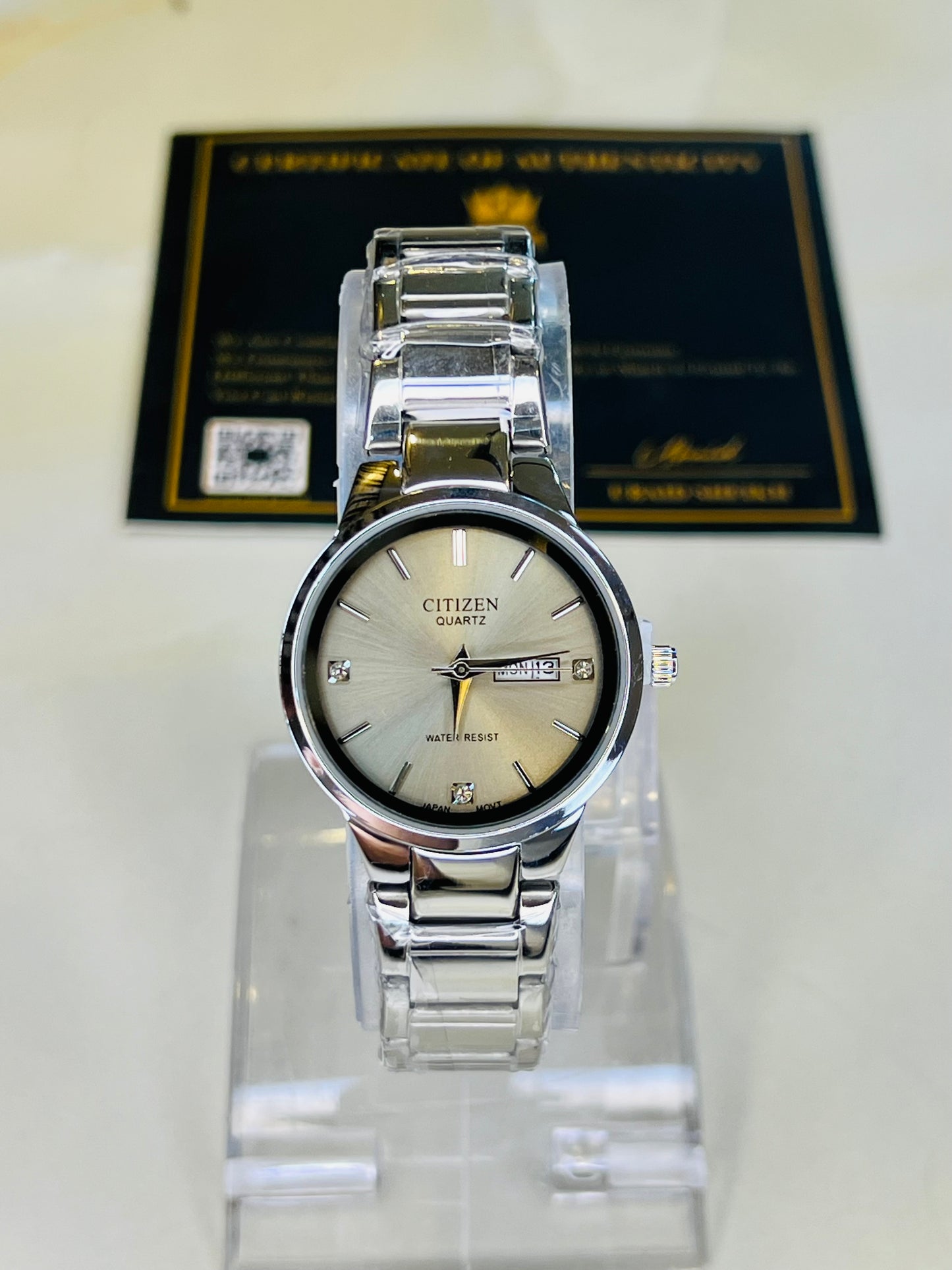Silver Grey Axiom Couple Watch