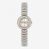 The Baguette Cascade – Art Deco Crystal Statement Watch