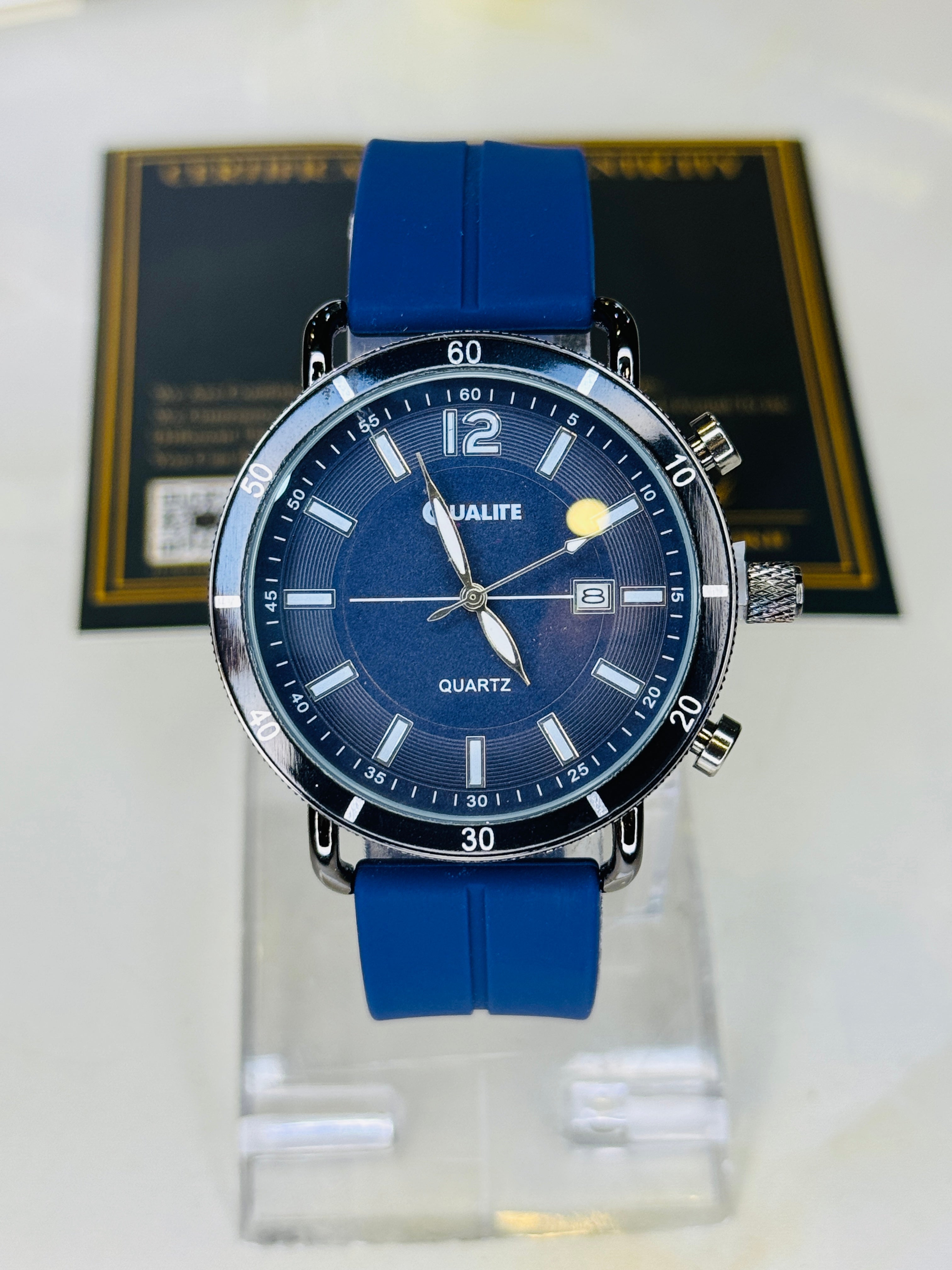 All Blue Qualite Magnet Strap Watch