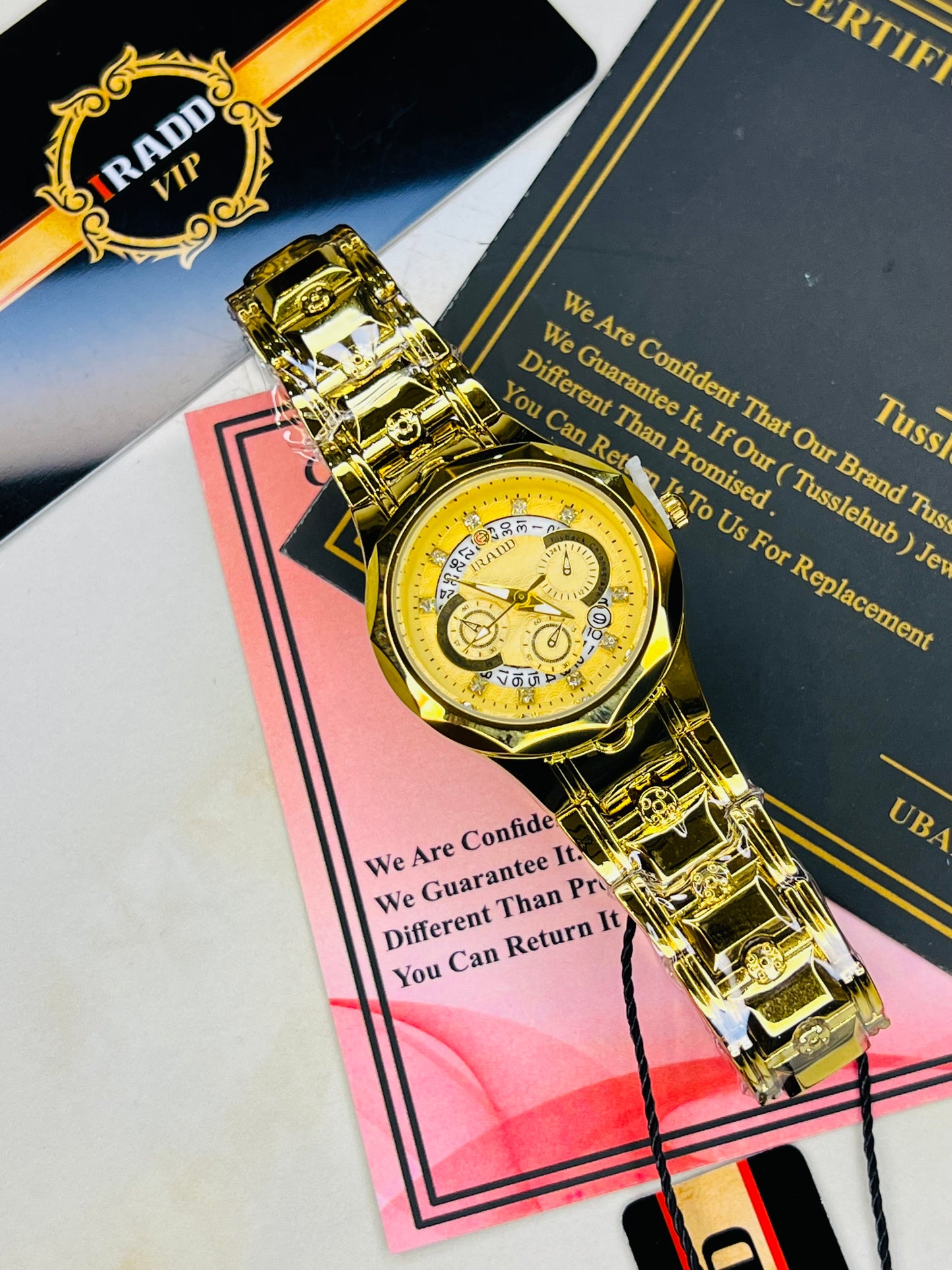 Gold Rado Octagonal Watch For Her