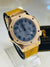 Minimal Camel Brown Gold Grey Metal Dial Super Clone Chronograph Watch