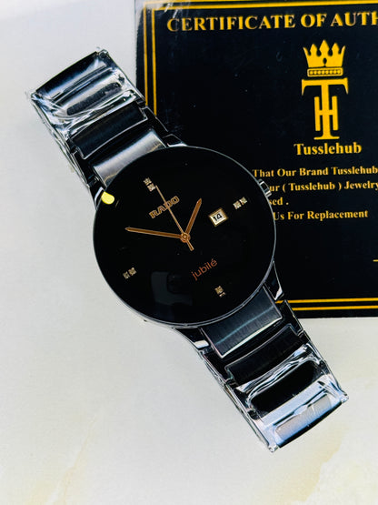 All Black Jubile Rado Watch