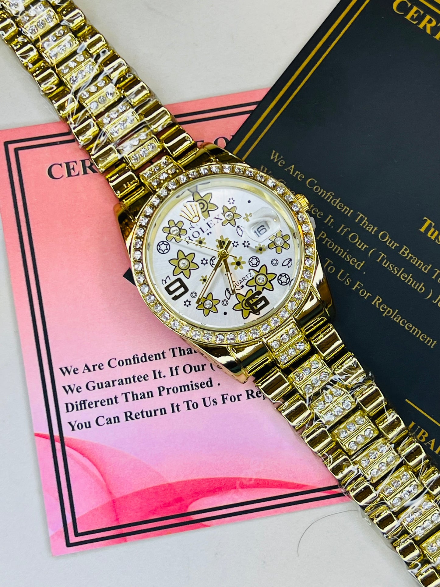 Gold Star Dial Rolex For Her