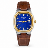 Heritage Ellipse Brown Strap Dress Watch