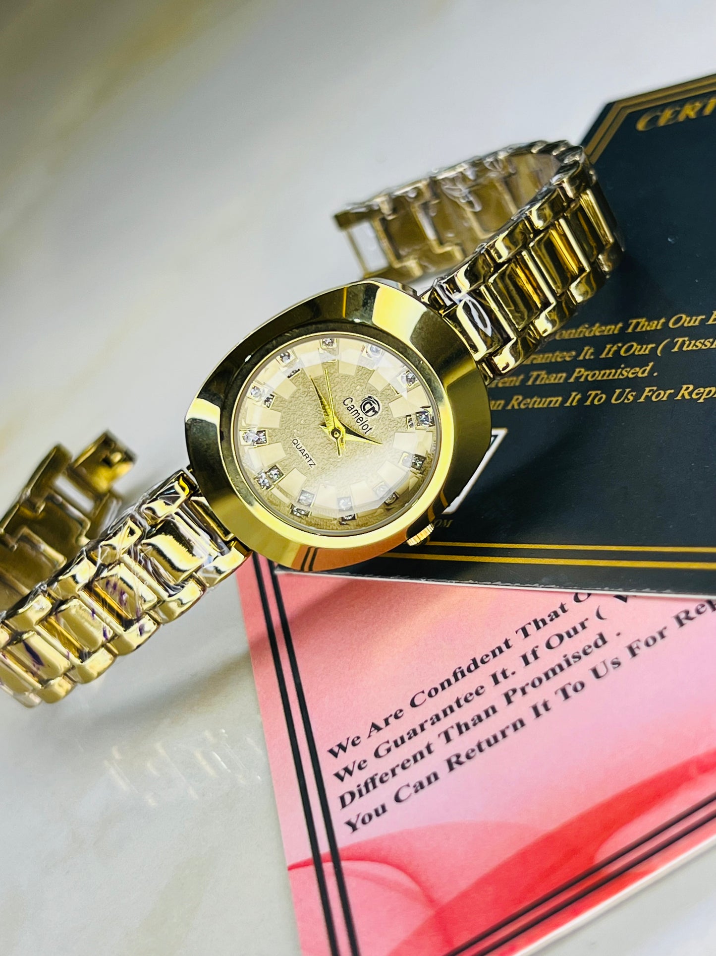 All Gold Rado Diastar Watch For Her