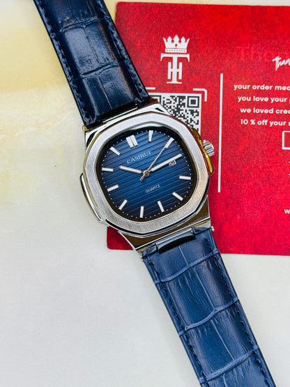 Navy Blue Casirui Nautilus Watch