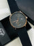 Tomi Black Gold Sleek Dial Watch