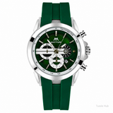 Black White Matturi Urban Chrono Watch