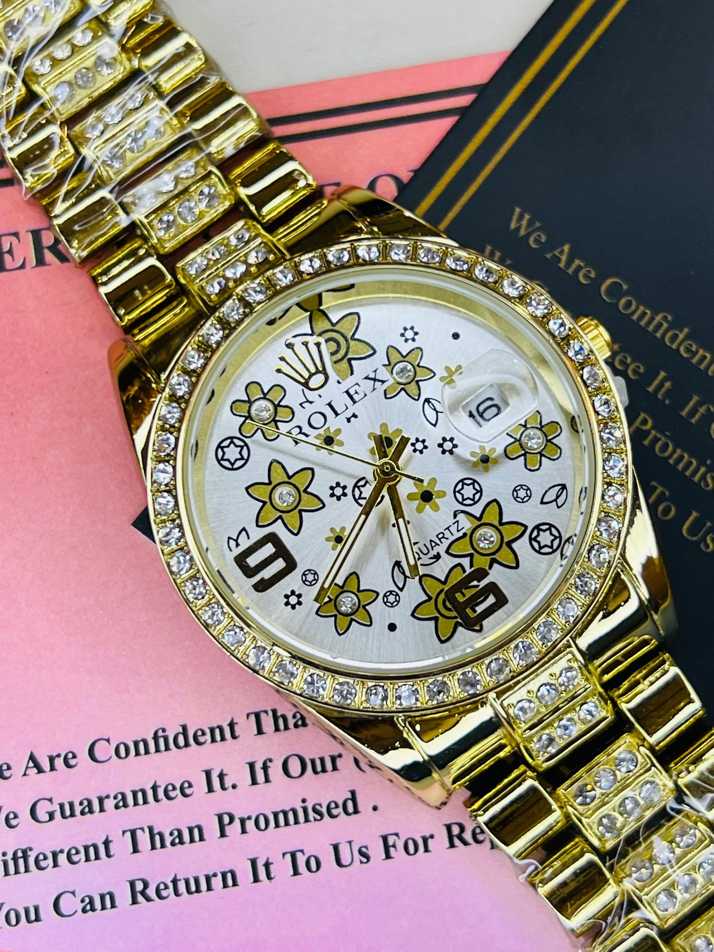 Gold Star Dial Rolex For Her