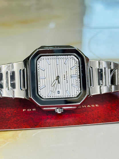 Old Money Patek Square Watch