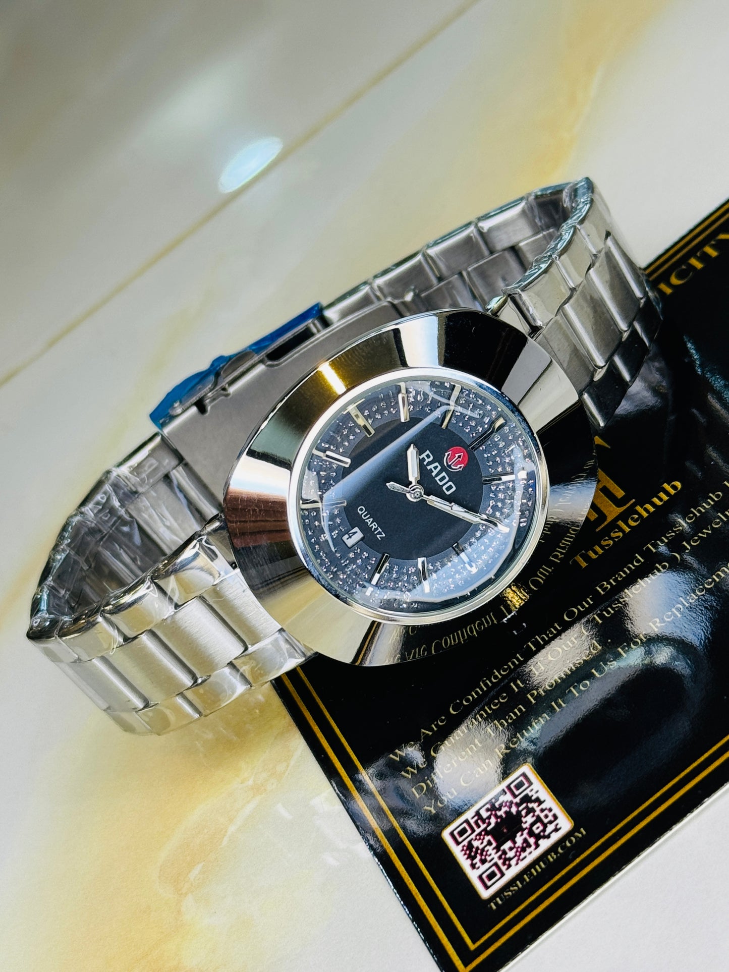 DiaStar Silver Rado Quartz Watch