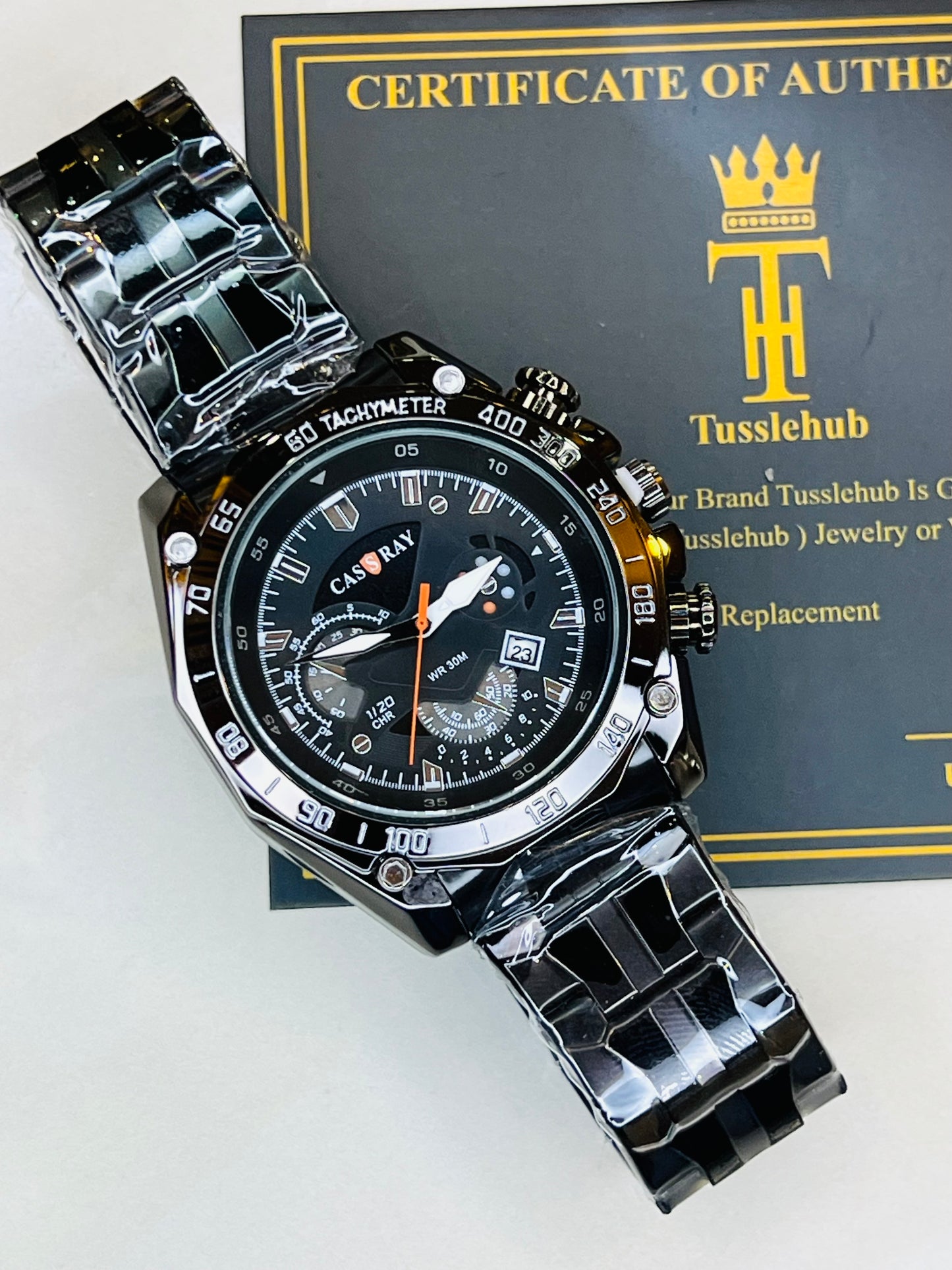Tachy All Black Cassray Watch