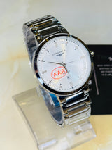 Longiness Quartz Down Date Watch