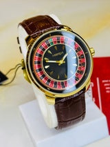 Jacob & Co Brown White Casino Watch