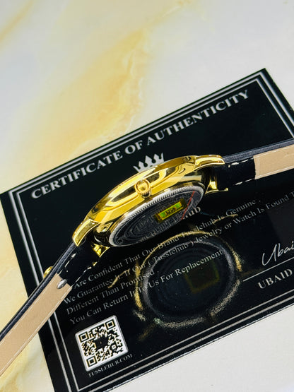 DL Mentor Premium Day Date Watch