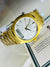 Gold White Fitron Dual Time Dial Watch
