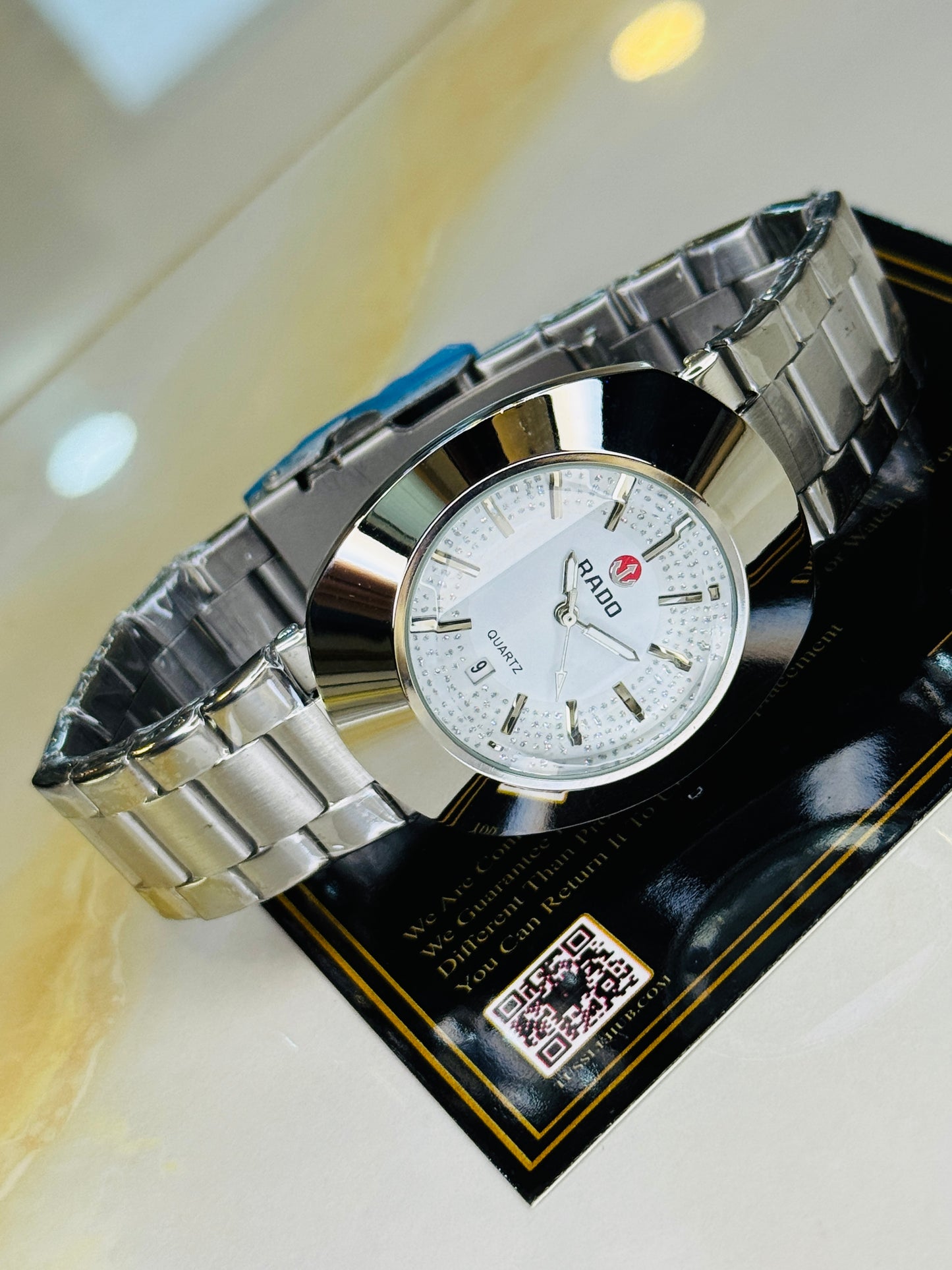 DiaStar Silver Rado Quartz Watch