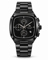 Matturi Square Racing Chain Chronograph Watch