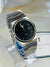 Silver Black Smooth Dial Prx watch