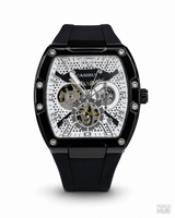 Chocolate Automatic Skeleton RM Dial Watch