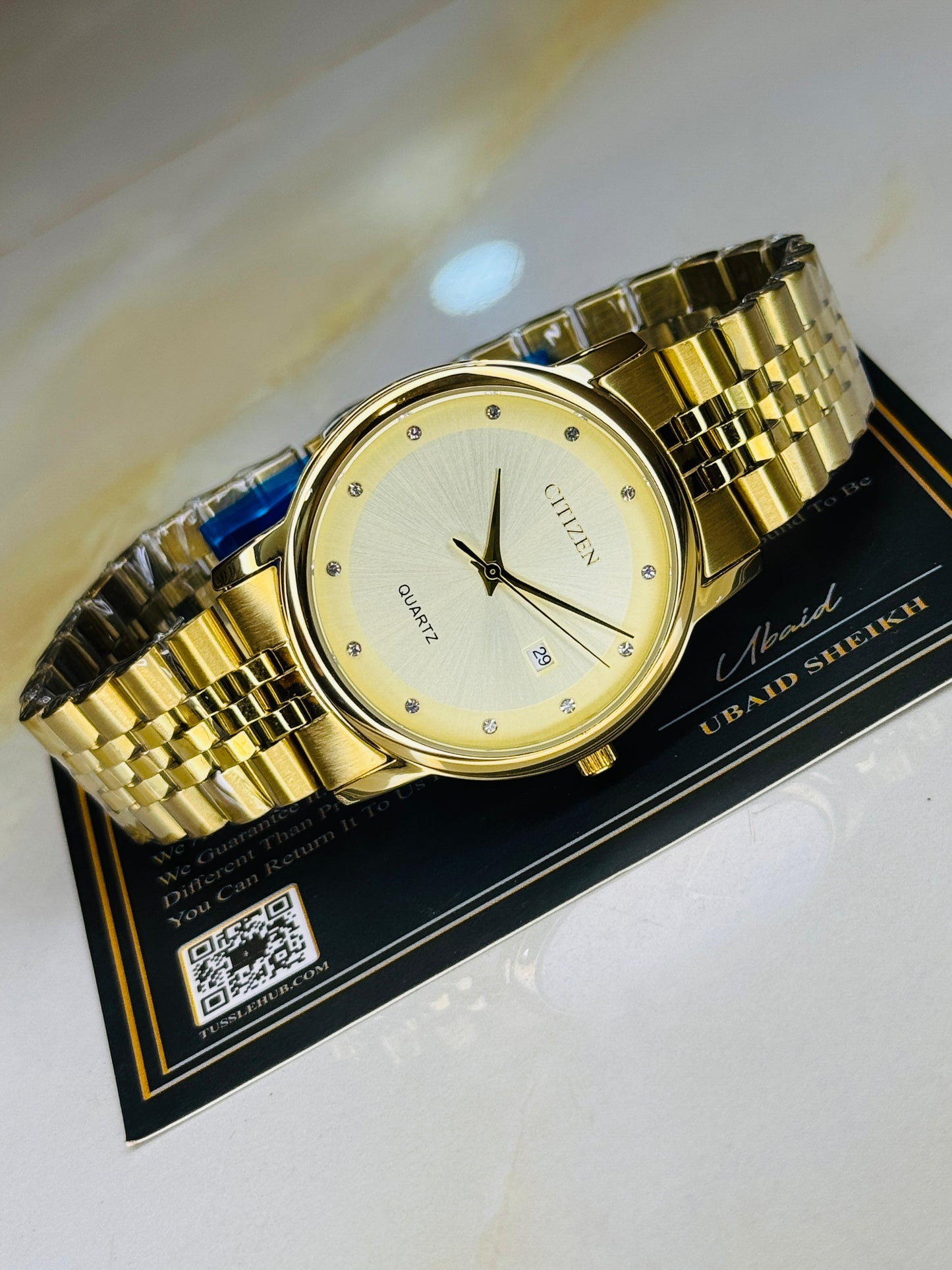 All Gold Citizen Prestige Watch