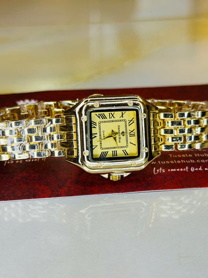 All Gold Santos Watch For Her