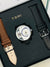 Dual Straps Tomi Facegear White Silver Dial Watch