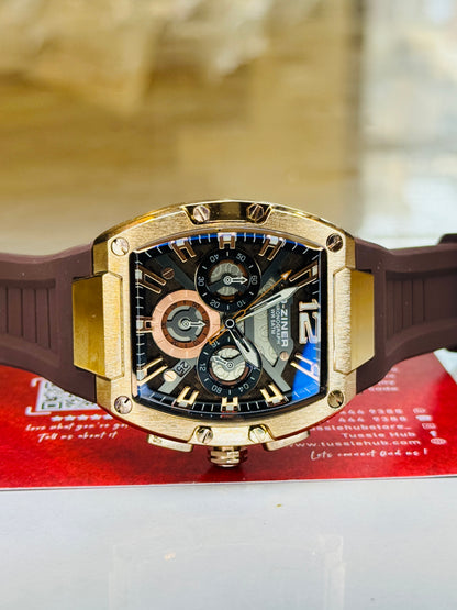 D-Ziner RM Brown Copper Chronograph Watch