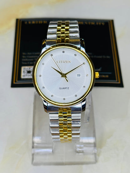 Two Tone White Citizen Prestige Watch