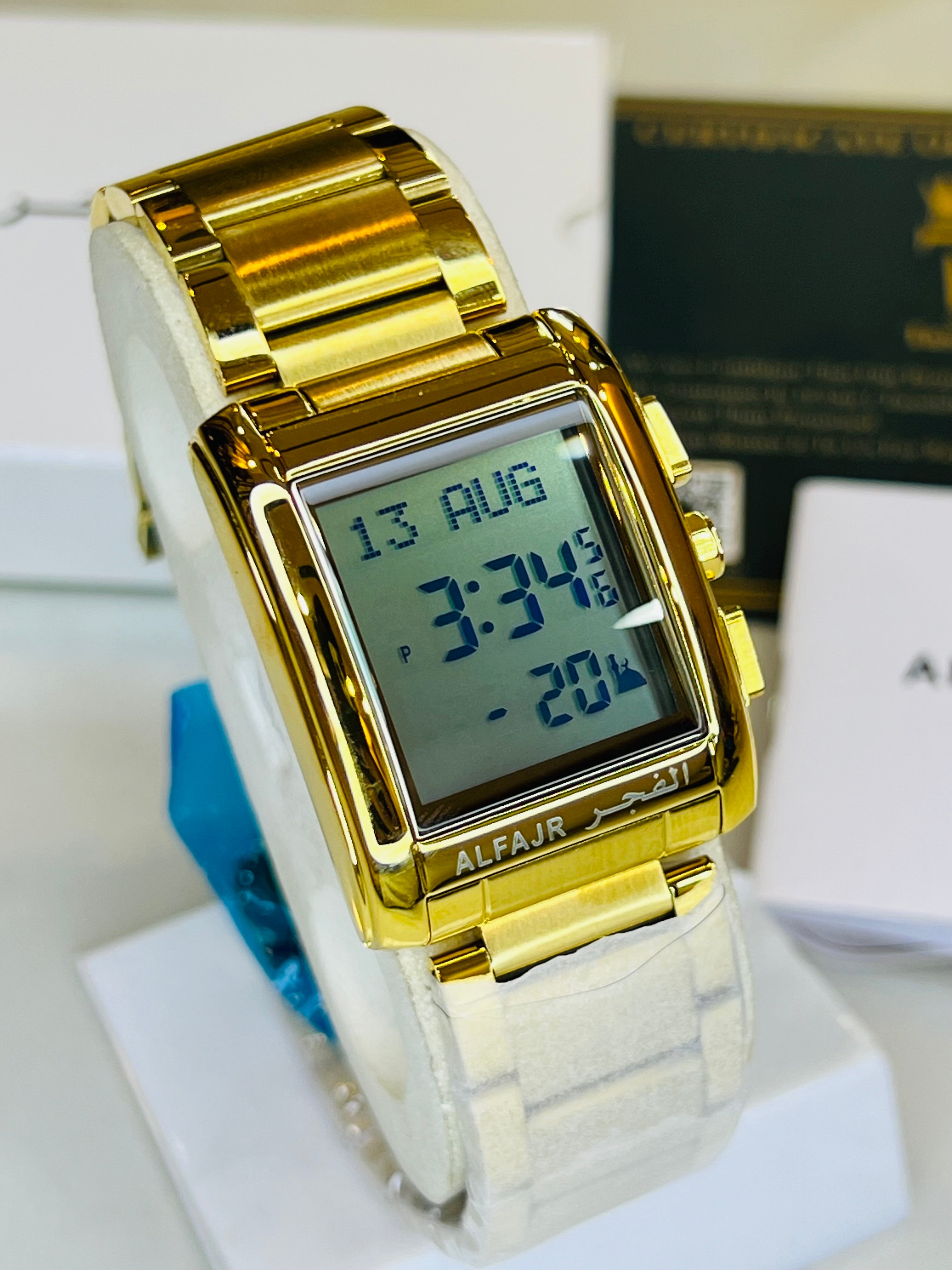 Gold Al Fajr WL-08S Watch