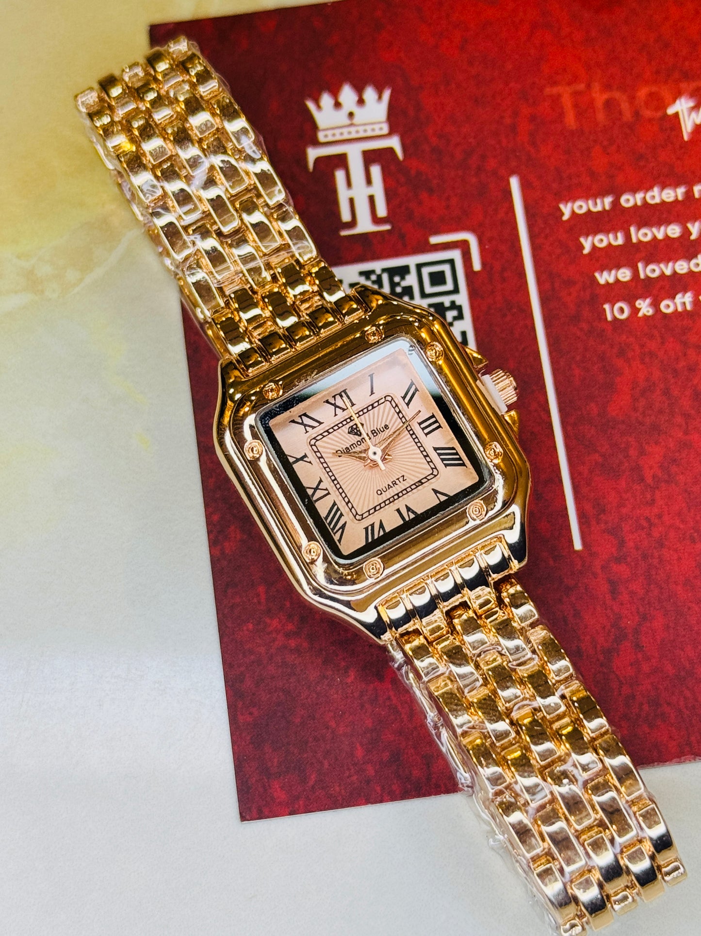 All Rose Gold Santos Watch For Her