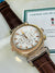 Brown Rose Gold Double Watch ( Two Dials Watch )