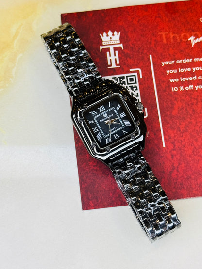 All Black Santos Watch For Her