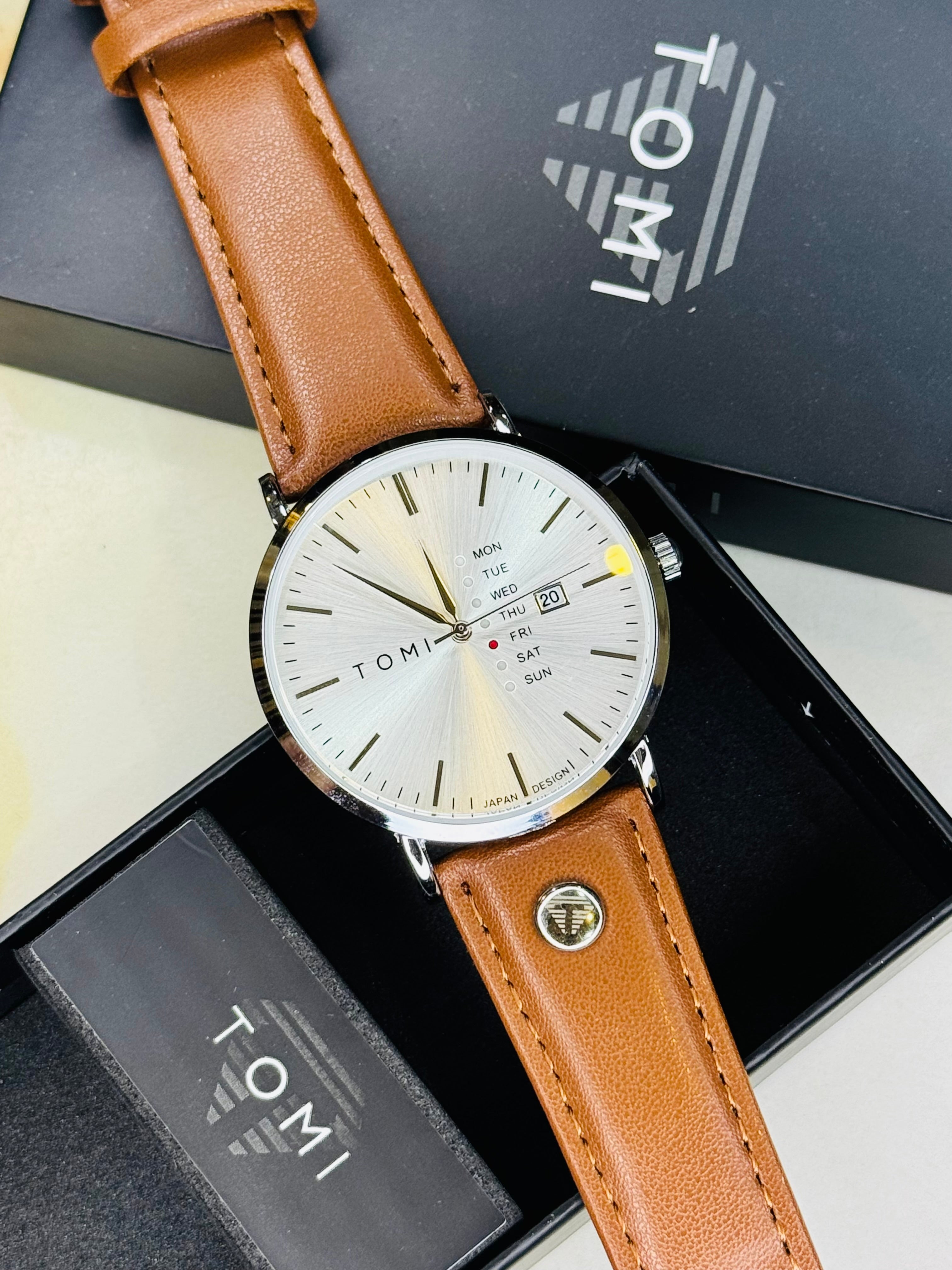 Tomi Mentor Premium Day Date Watch