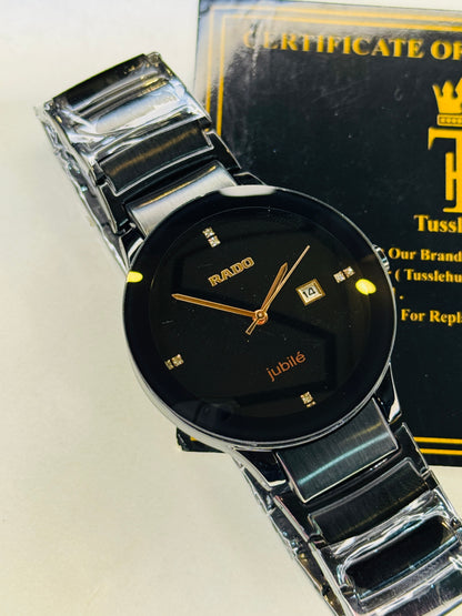 All Black Jubile Rado Watch
