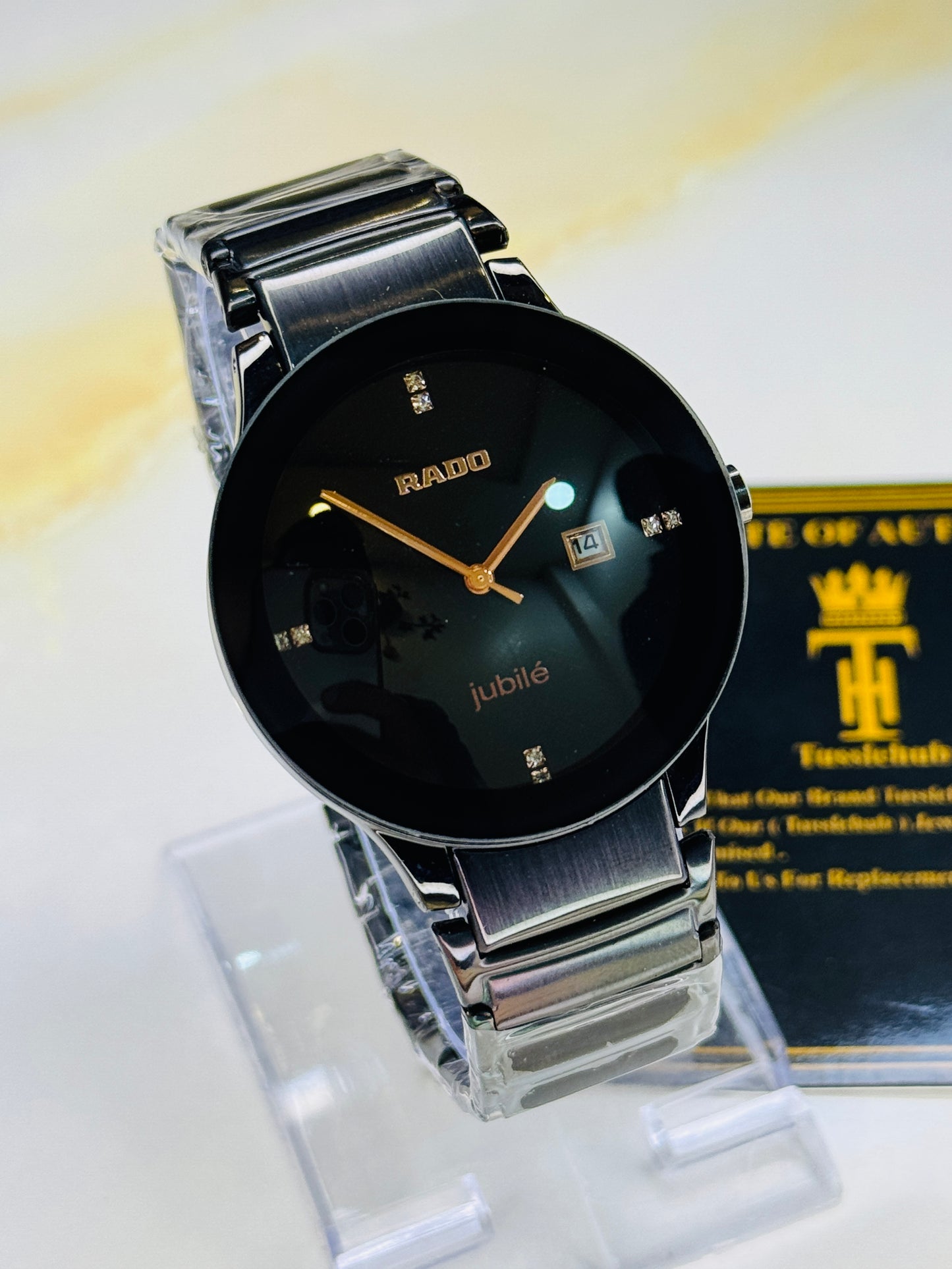 All Black Jubile Rado Watch