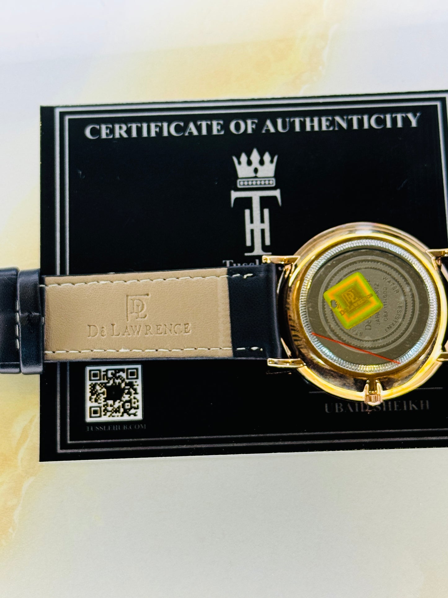 DL Mentor Premium Day Date Watch