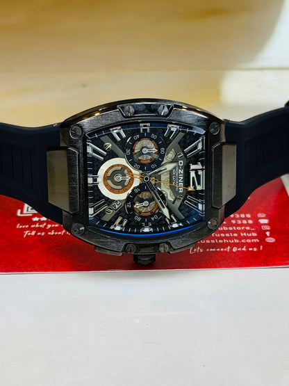 D-Ziner RM All Black Chronograph Watch