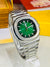 Silver Emerald Automatic Nautilus Super Clone Watch
