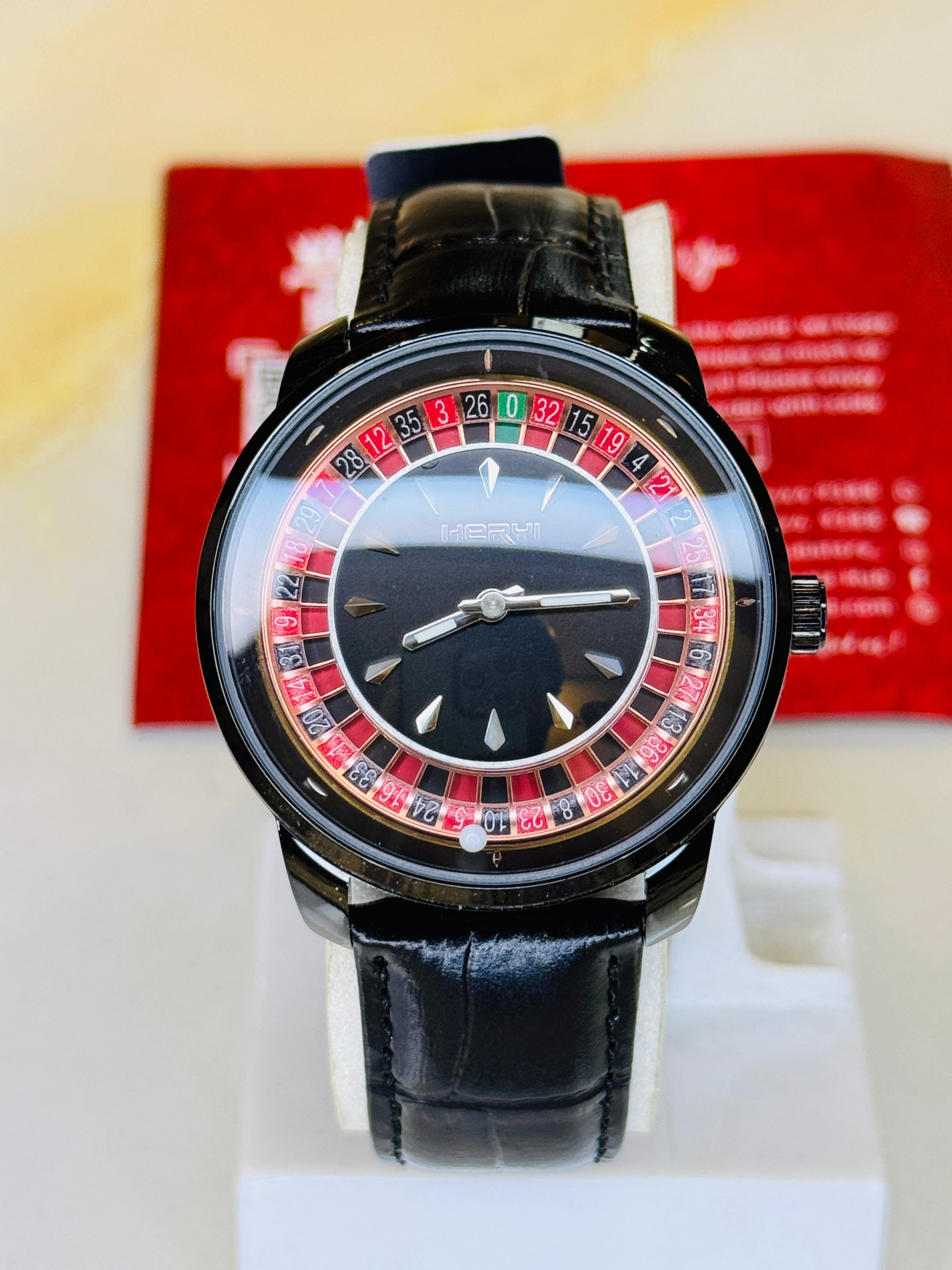 Jacob & Co All Black Casino Watch