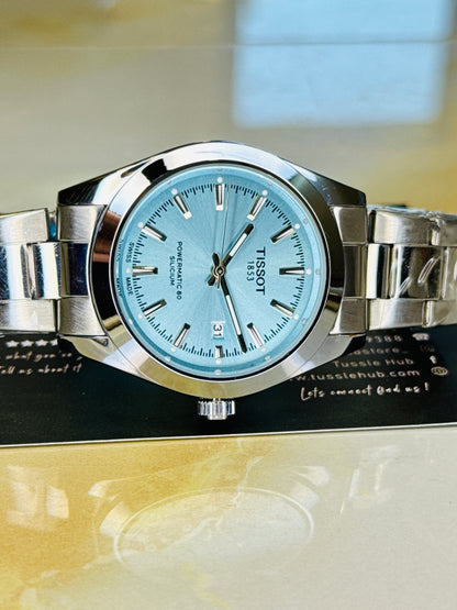 Silicium Silver Ice Blue Tissot Watch