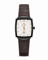 The Sovereign Tonneau | Executive Leather Strap Watch