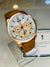 Brown Gold CR7 All Chronographs Leather Watch