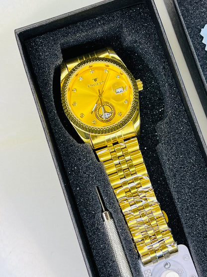 Fngeen Gold Watch For Her